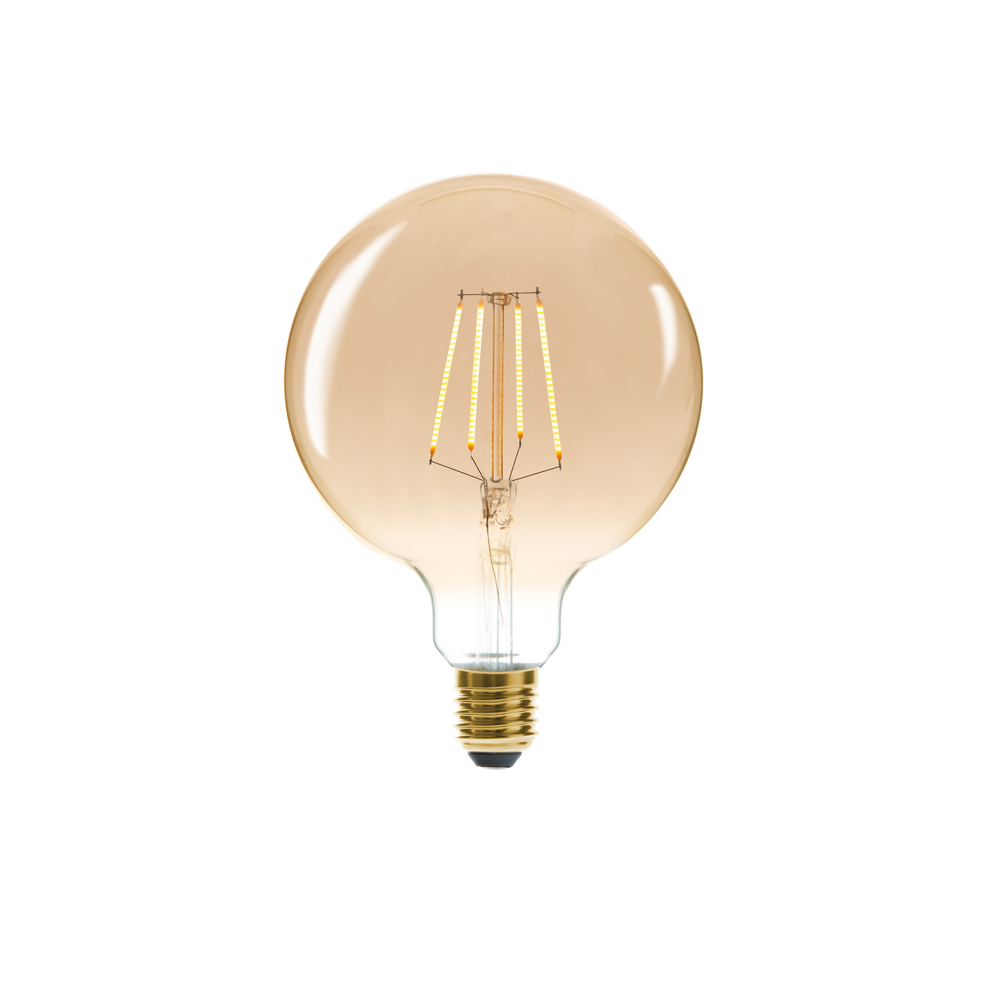 Bombilla Vintage Led &Aacute;mbar G125 4W E27 