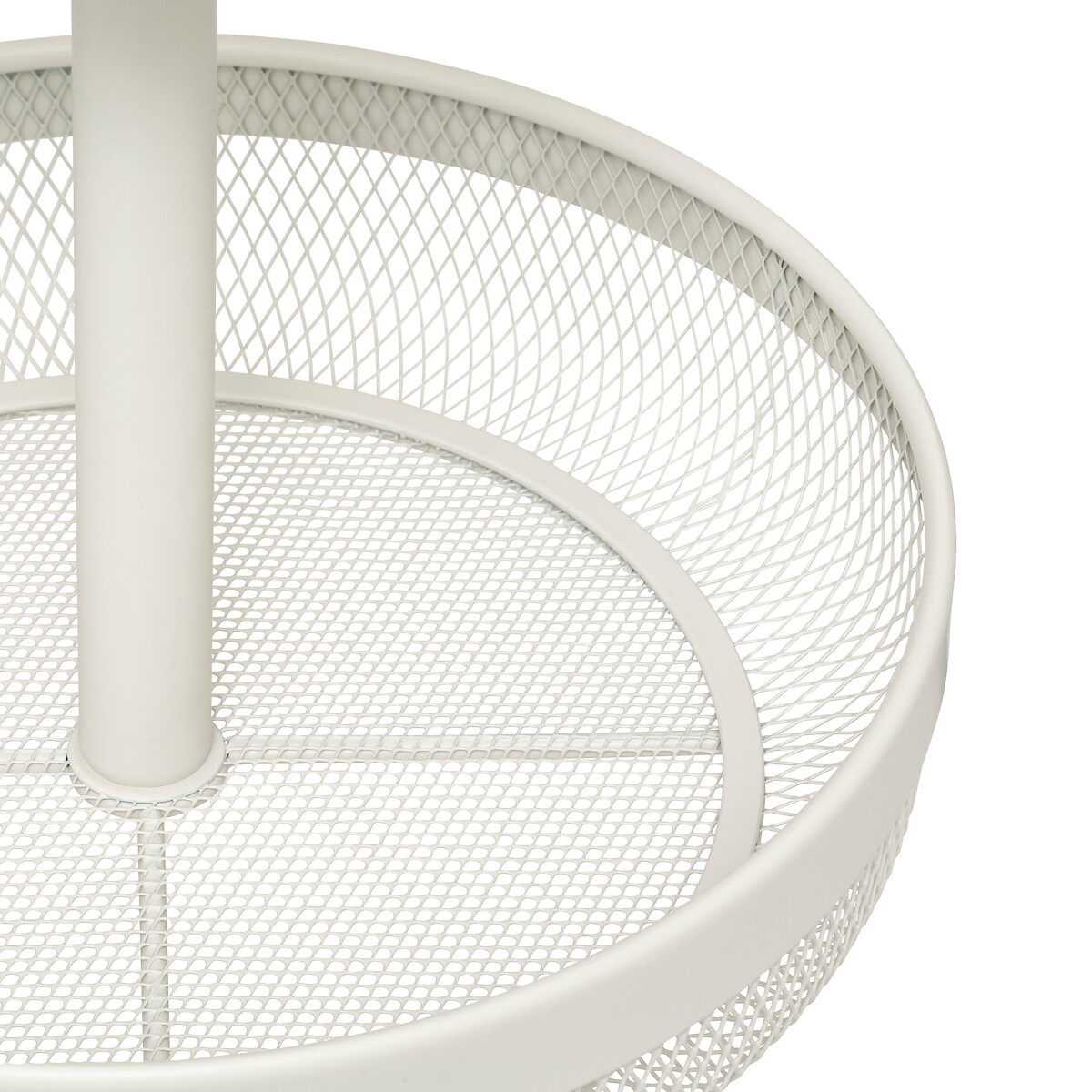 Frutero con 2 niveles MAYAJ beige de metal