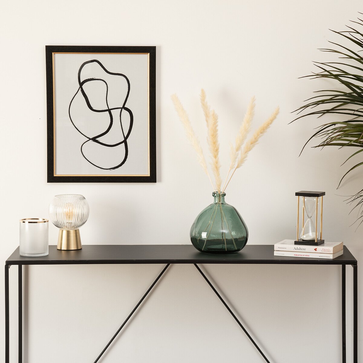 Jarra De Vidro Reciclado Verde 22cm