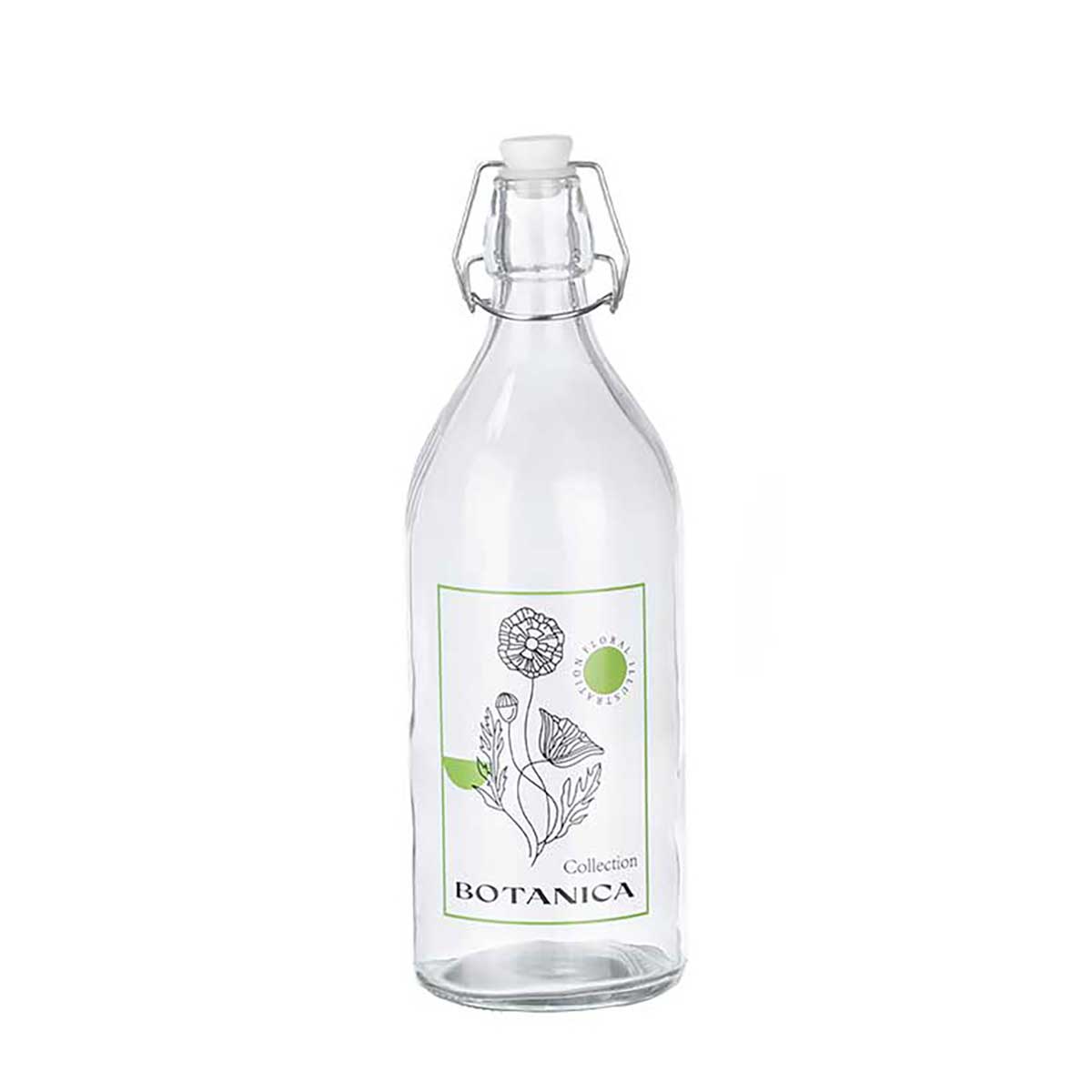 Botella Botanica De Vidrio 1L