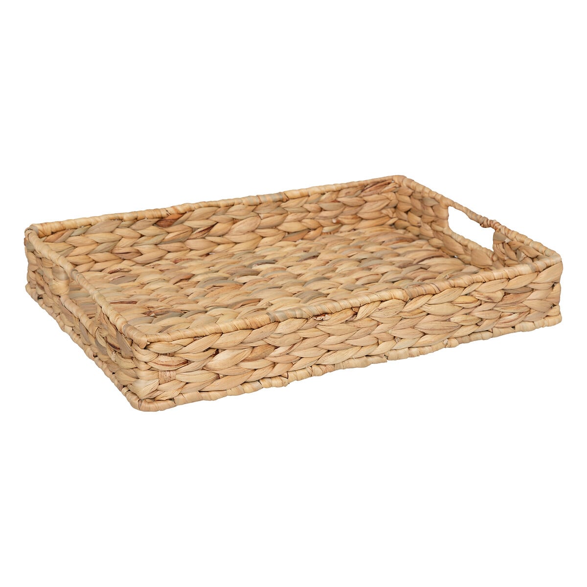 Bandeja rectangular HARMONY beige de yute