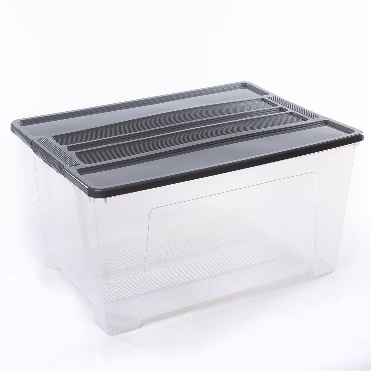Caja De Almacenaje C/Tapa Gris 150L 