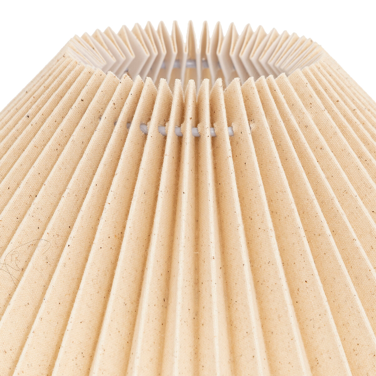 L&aacute;mpara de mesa de cer&aacute;mica blanca TALYA 38cm