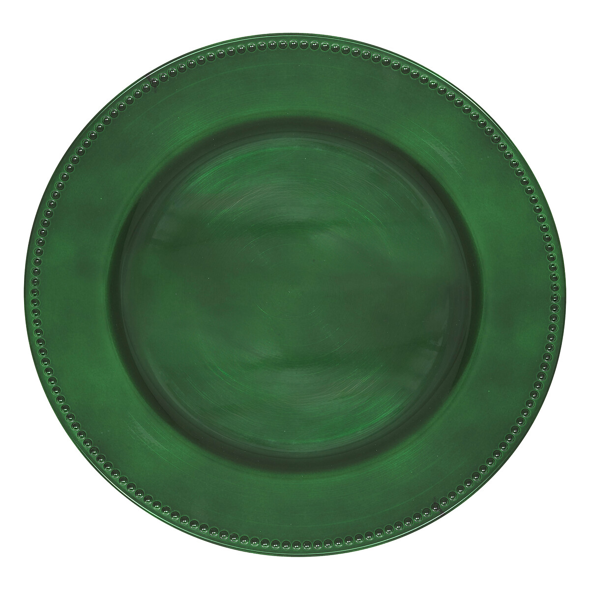 Bajoplato decorativo verde 33cm