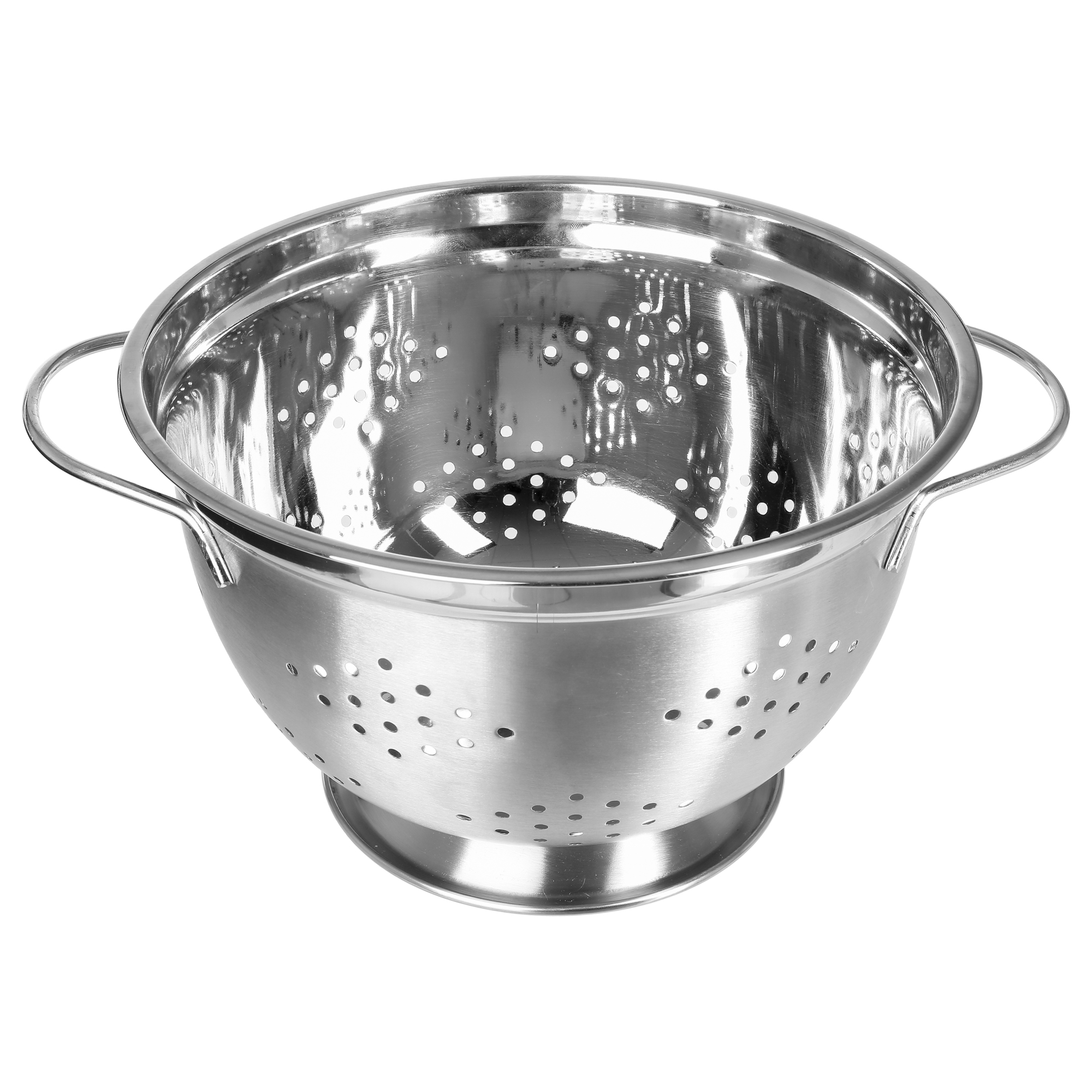 Escurridor De Verduras Acero Inox  26Cm