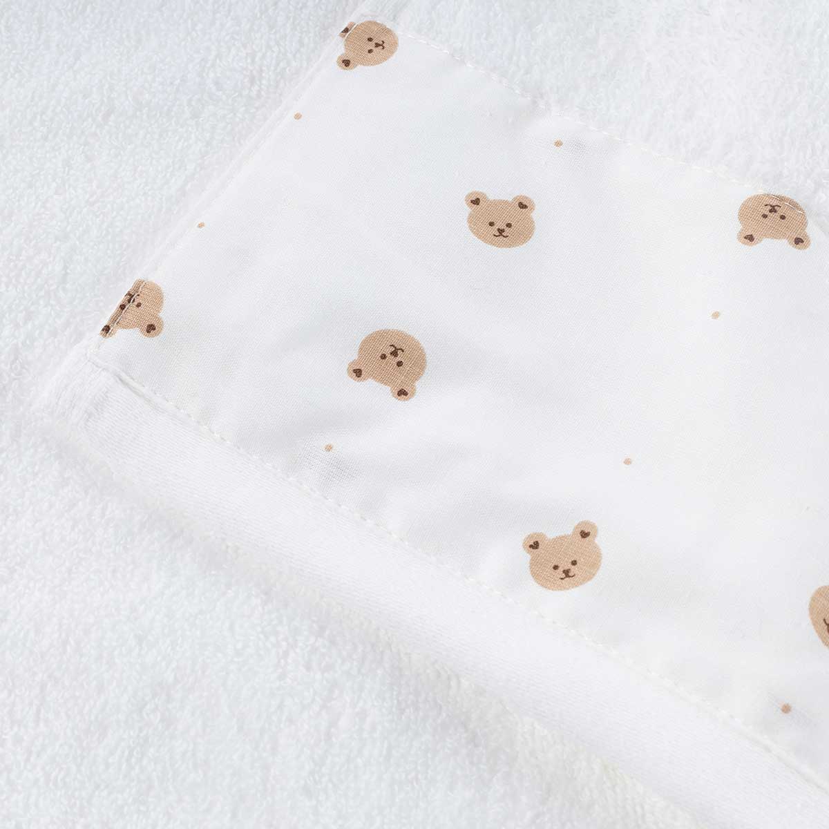 Toalla de baño blanca de algodón 70x140cm