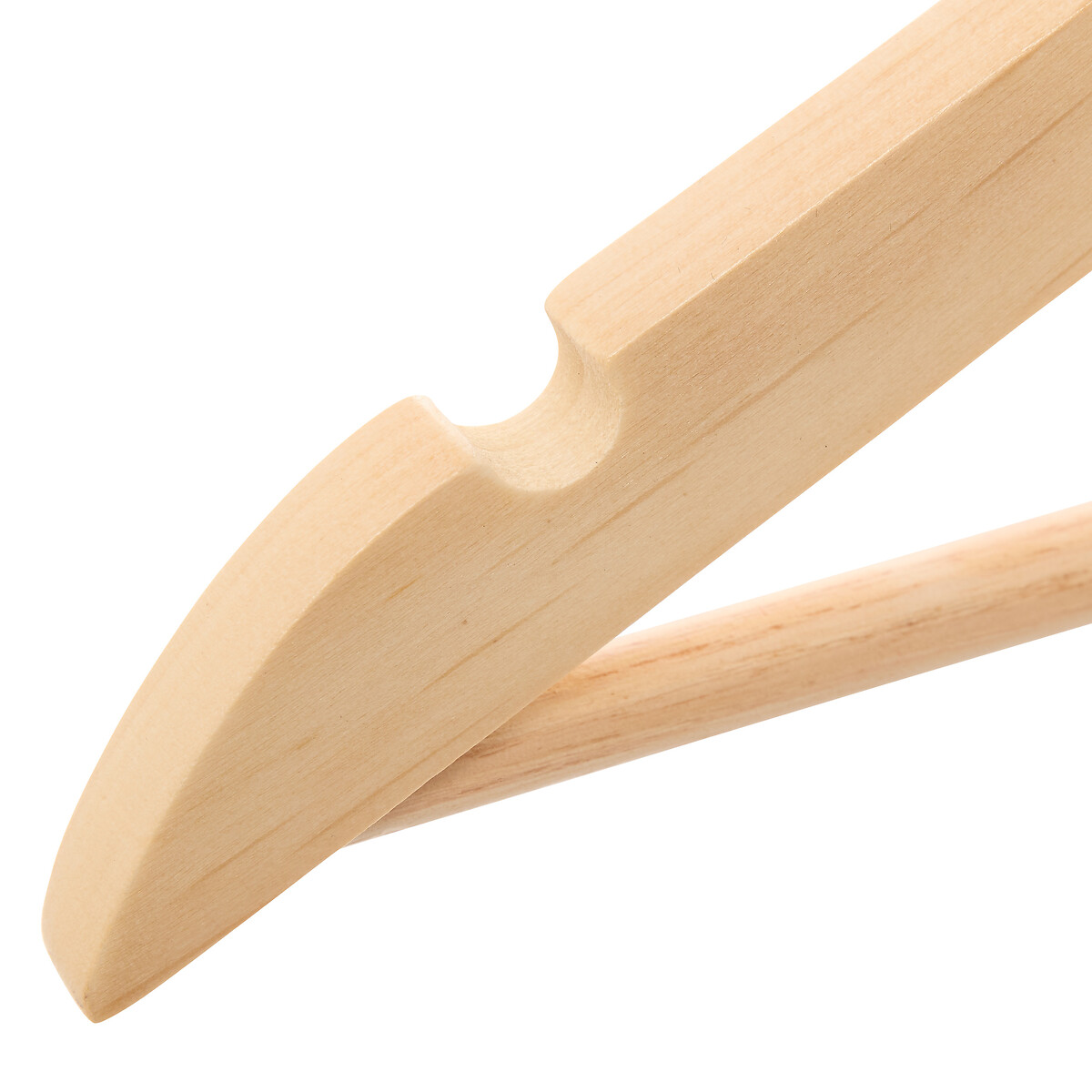 Set De 8 Perchas De Madera/Metal 