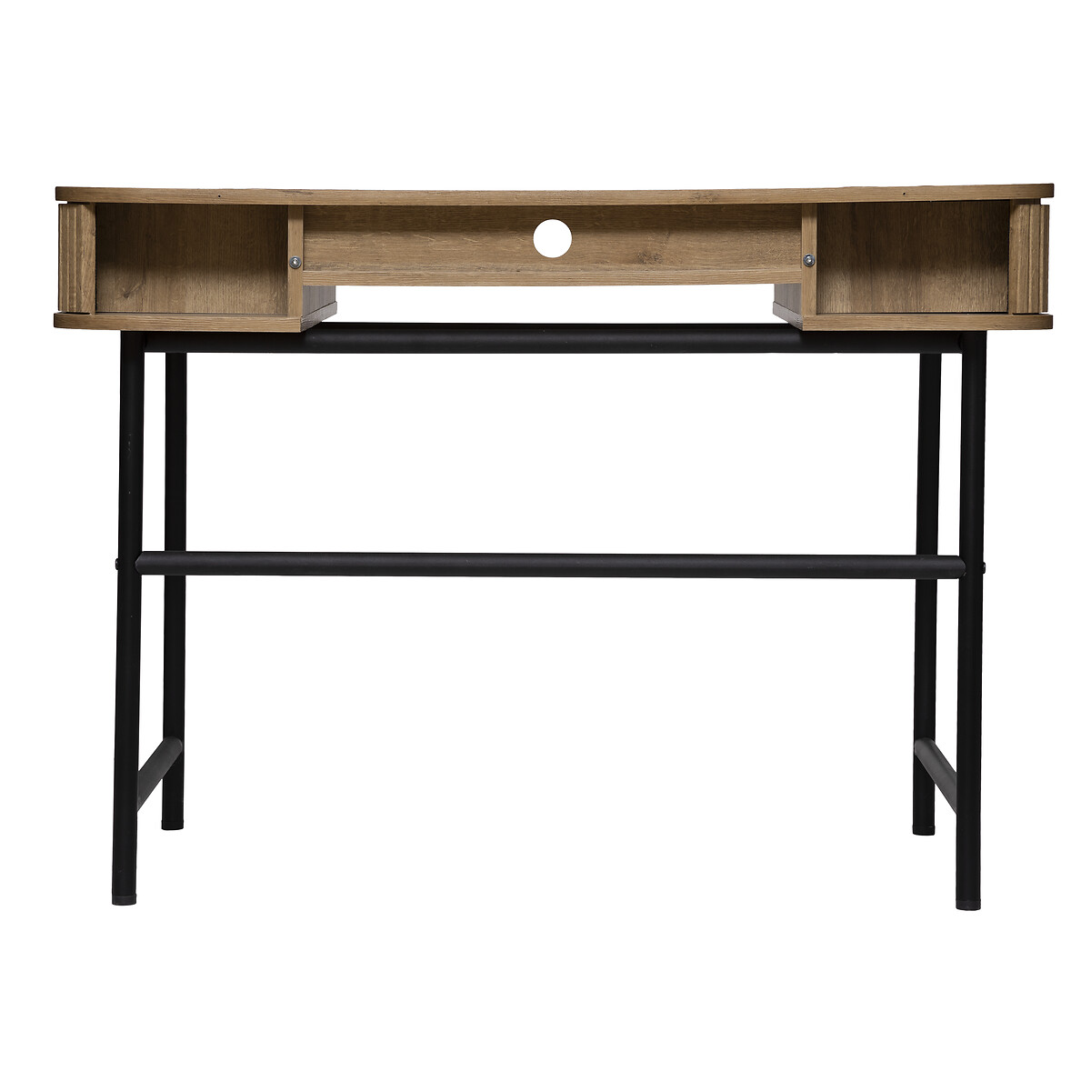 Escritorio Colva Beige Con 2 Puertas