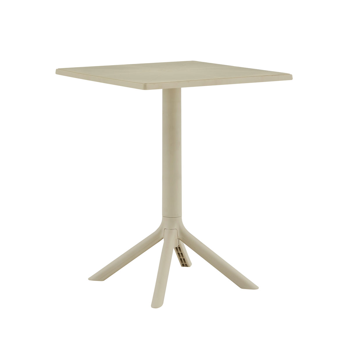 Mesa BARI beige cuadrada