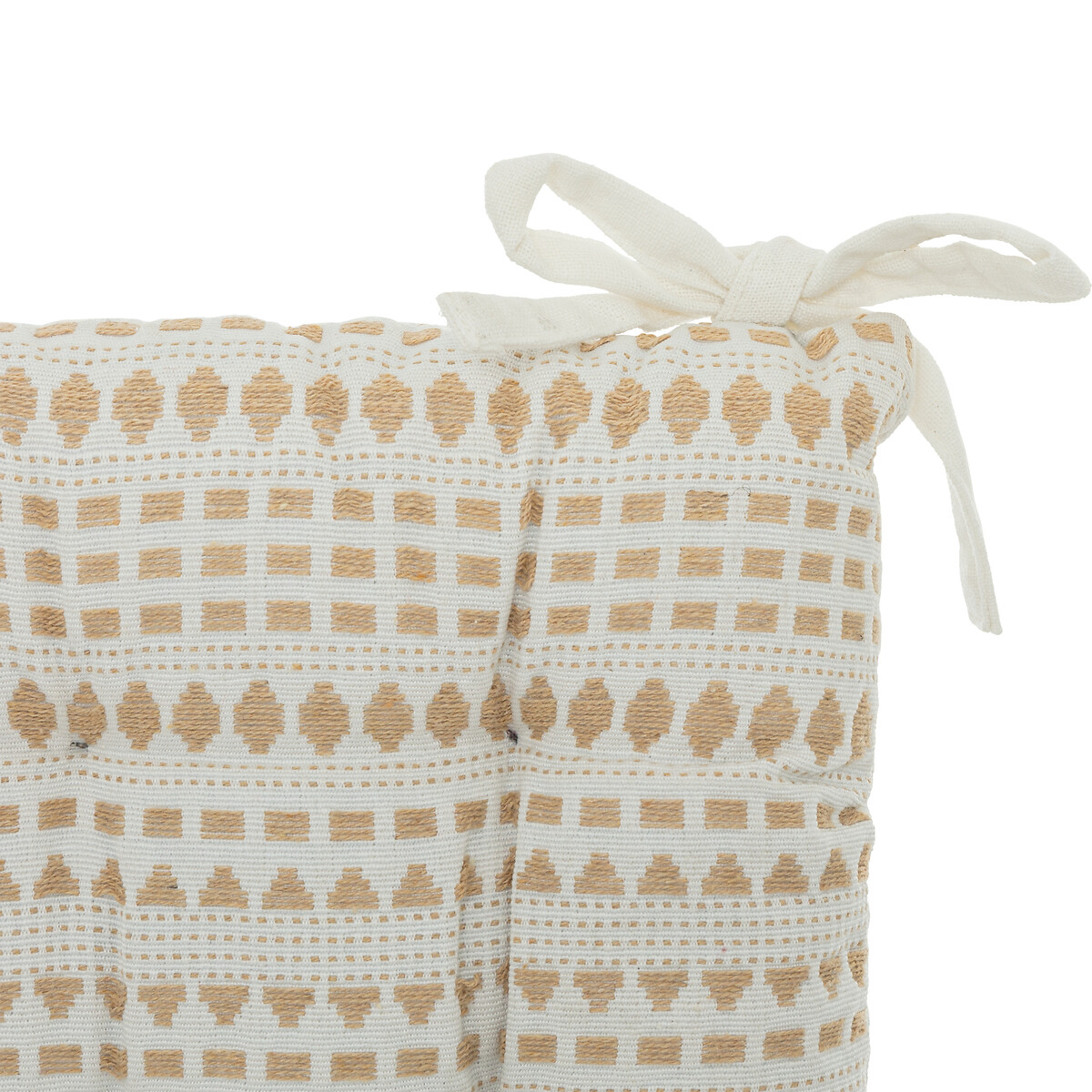 Cojín Para Silla  Micah Jacquard Beige