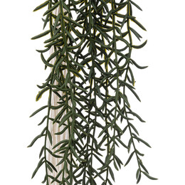 Maceta Colgante C/Planta Artif 13x90Cm