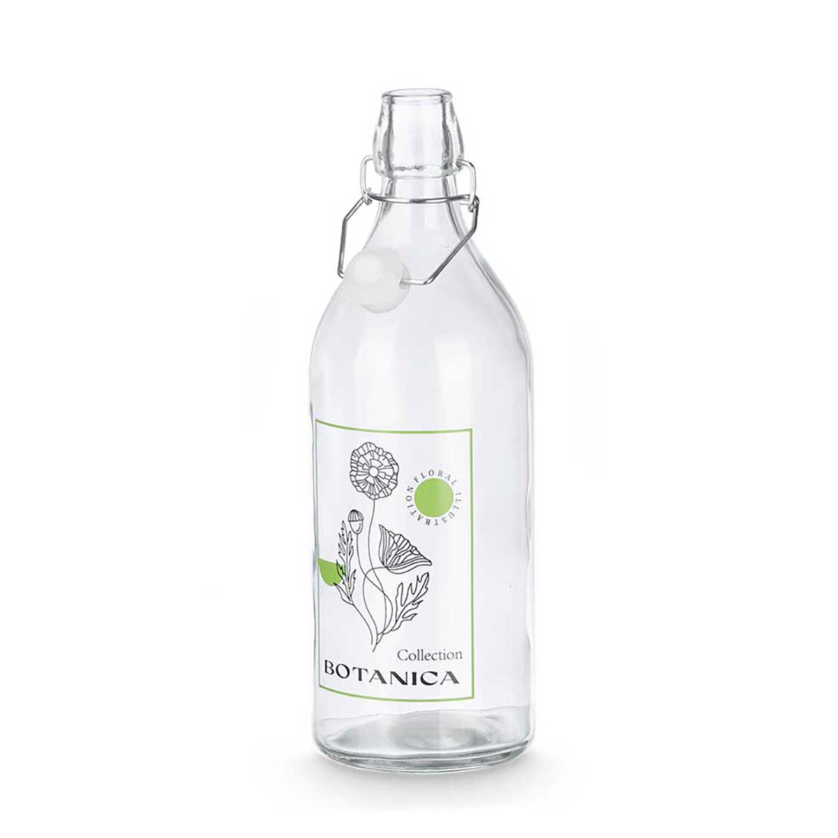 Botella Botanica De Vidrio 1L
