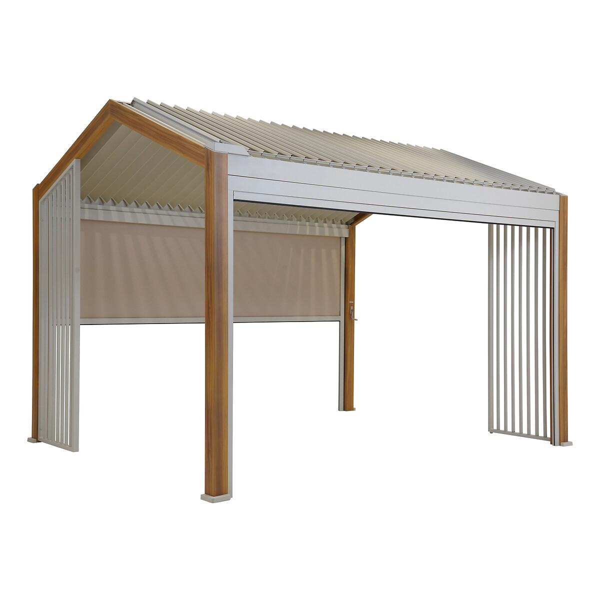 P&eacute;rgola ECOZIA beige/lino 4x3m