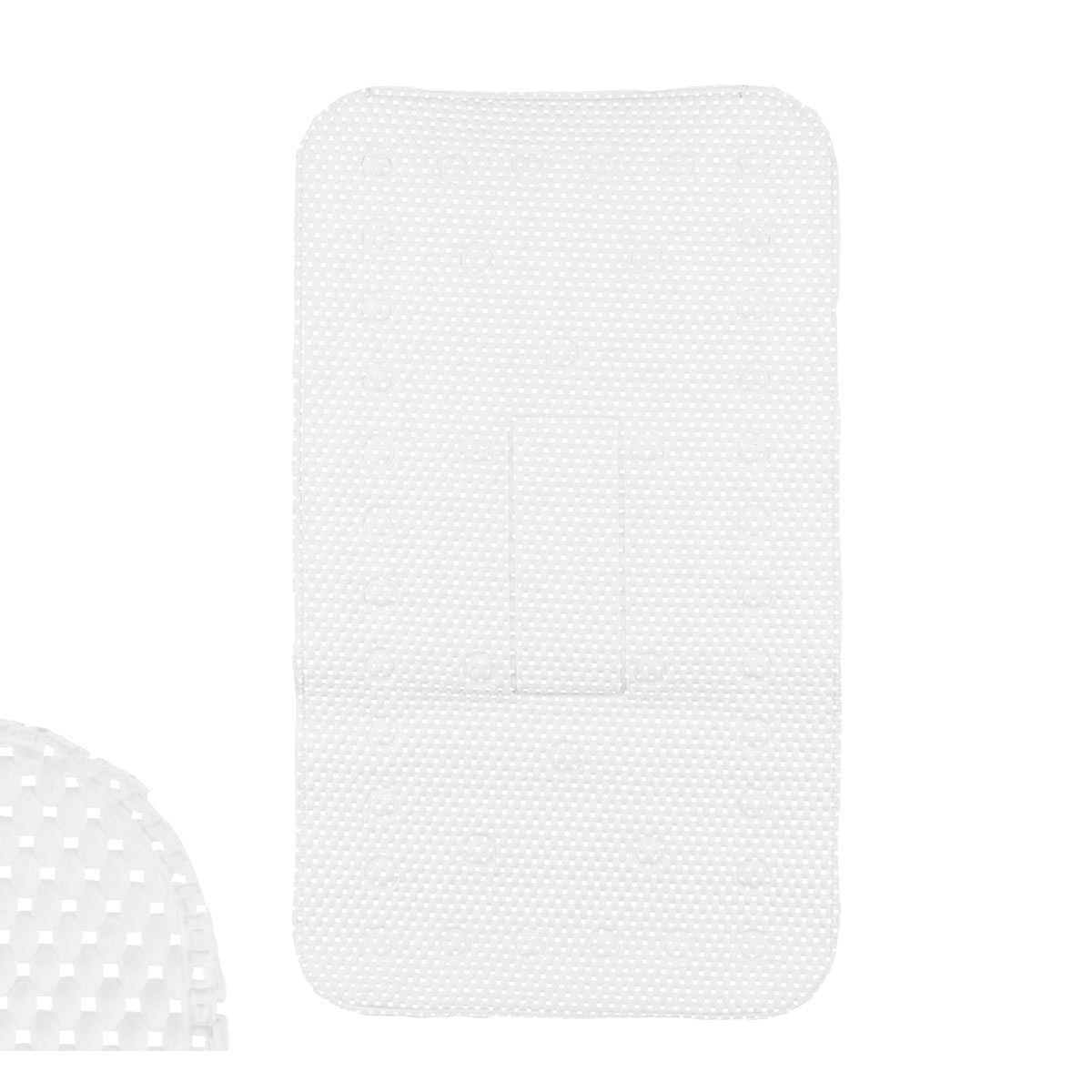 Tapete WC Antiderrapante Branco 40x69cm