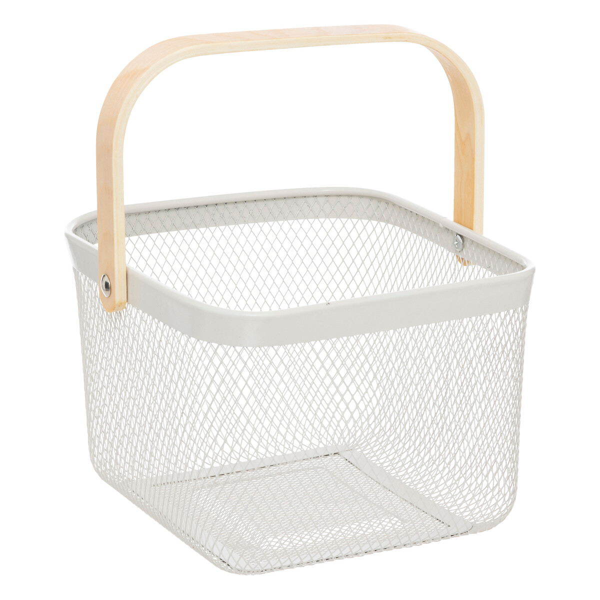 Cesta MAYAJ beige de metal