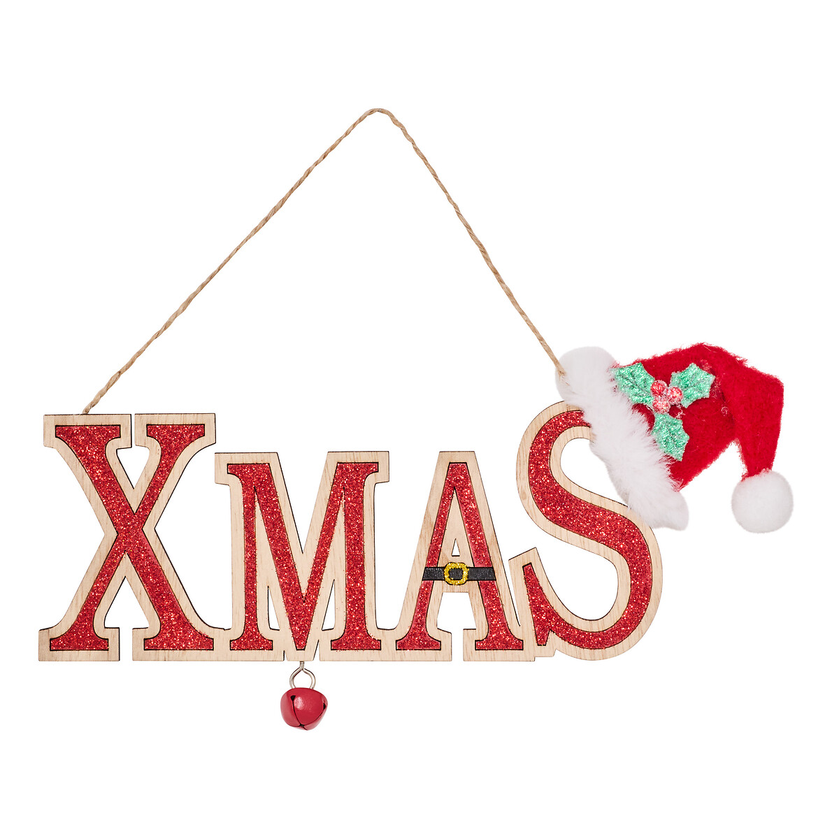 Adorno Navide&ntilde;o De Madera