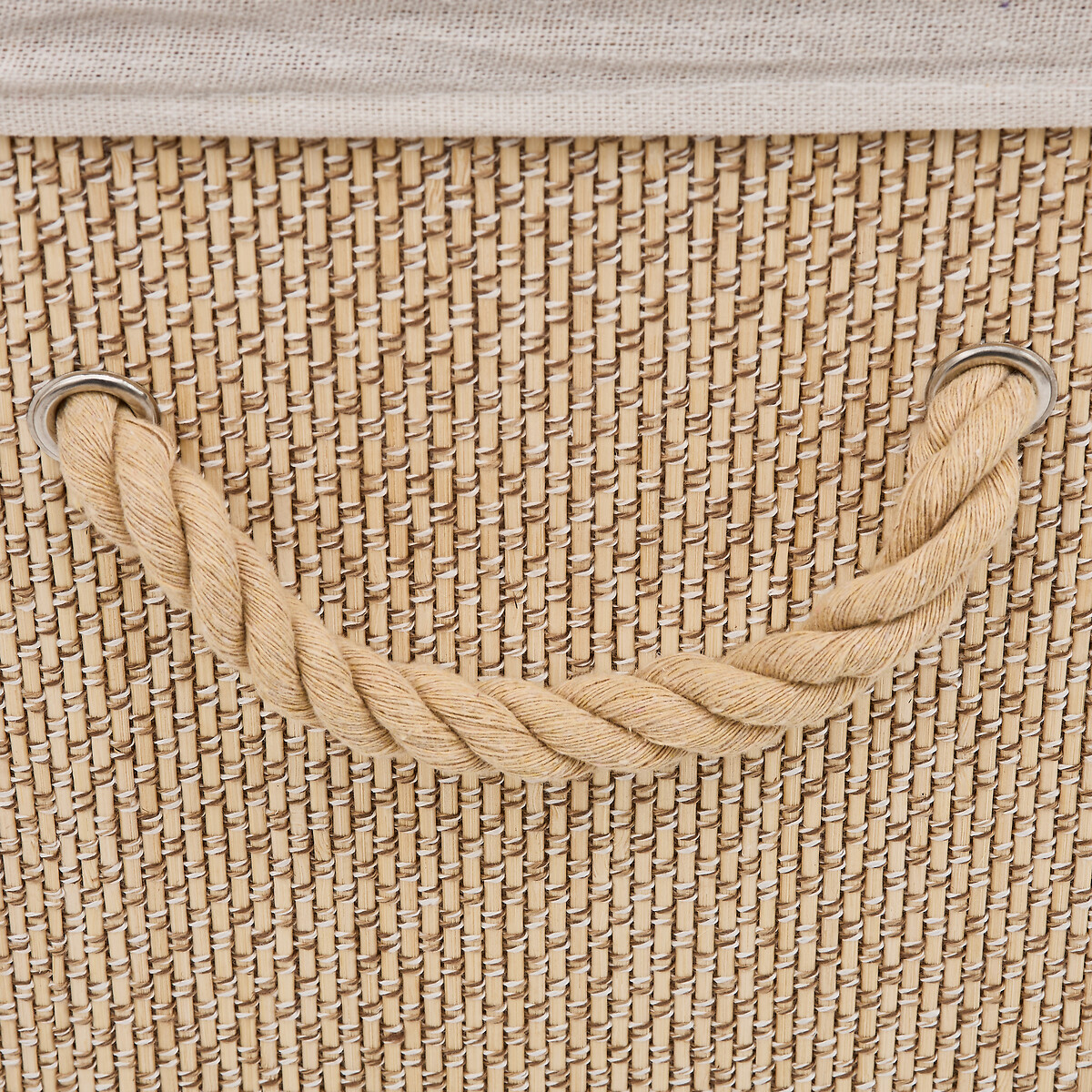 Cesto ropa wc STEMPY blanco 60L