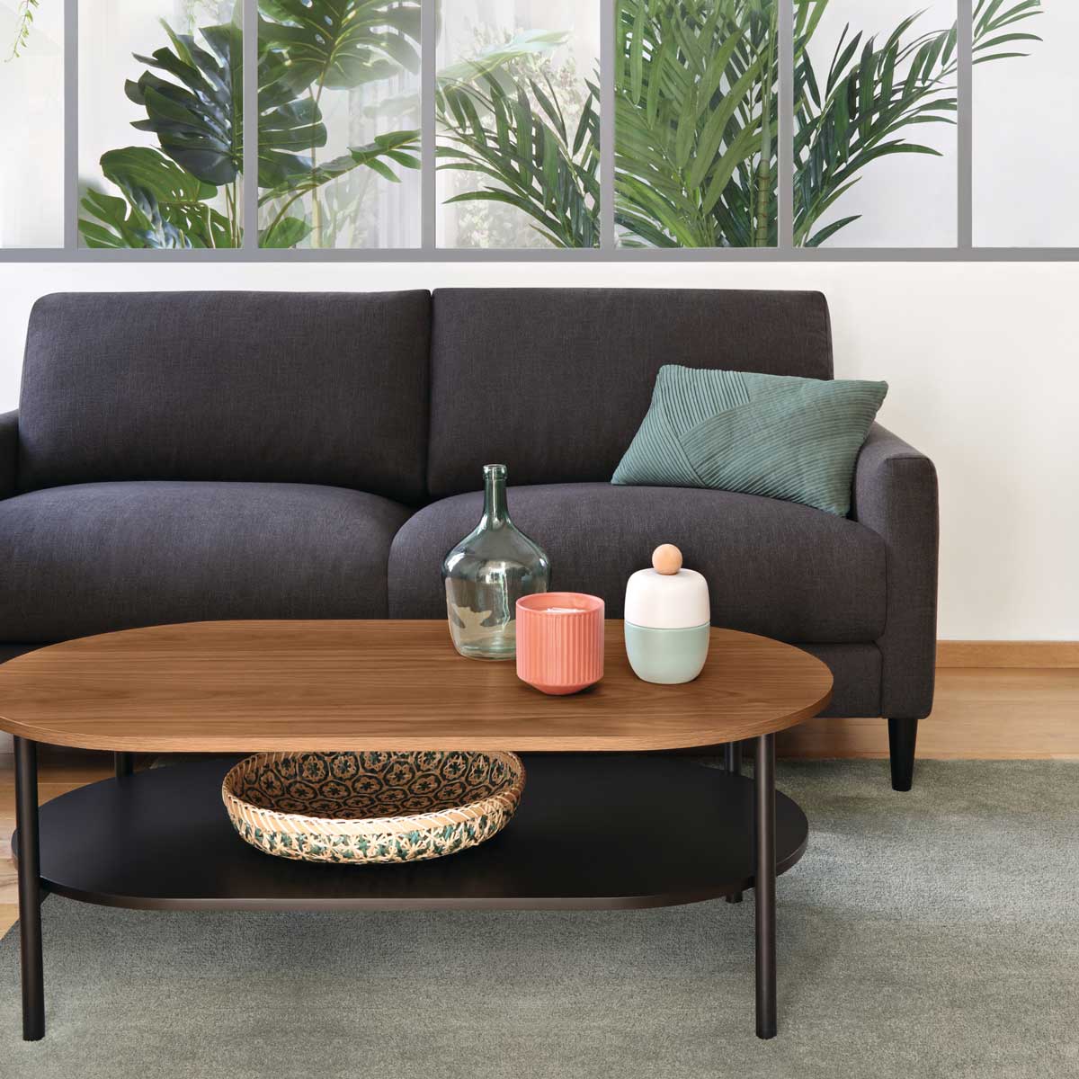 Alfombra Joanne Verde 120x170Cm