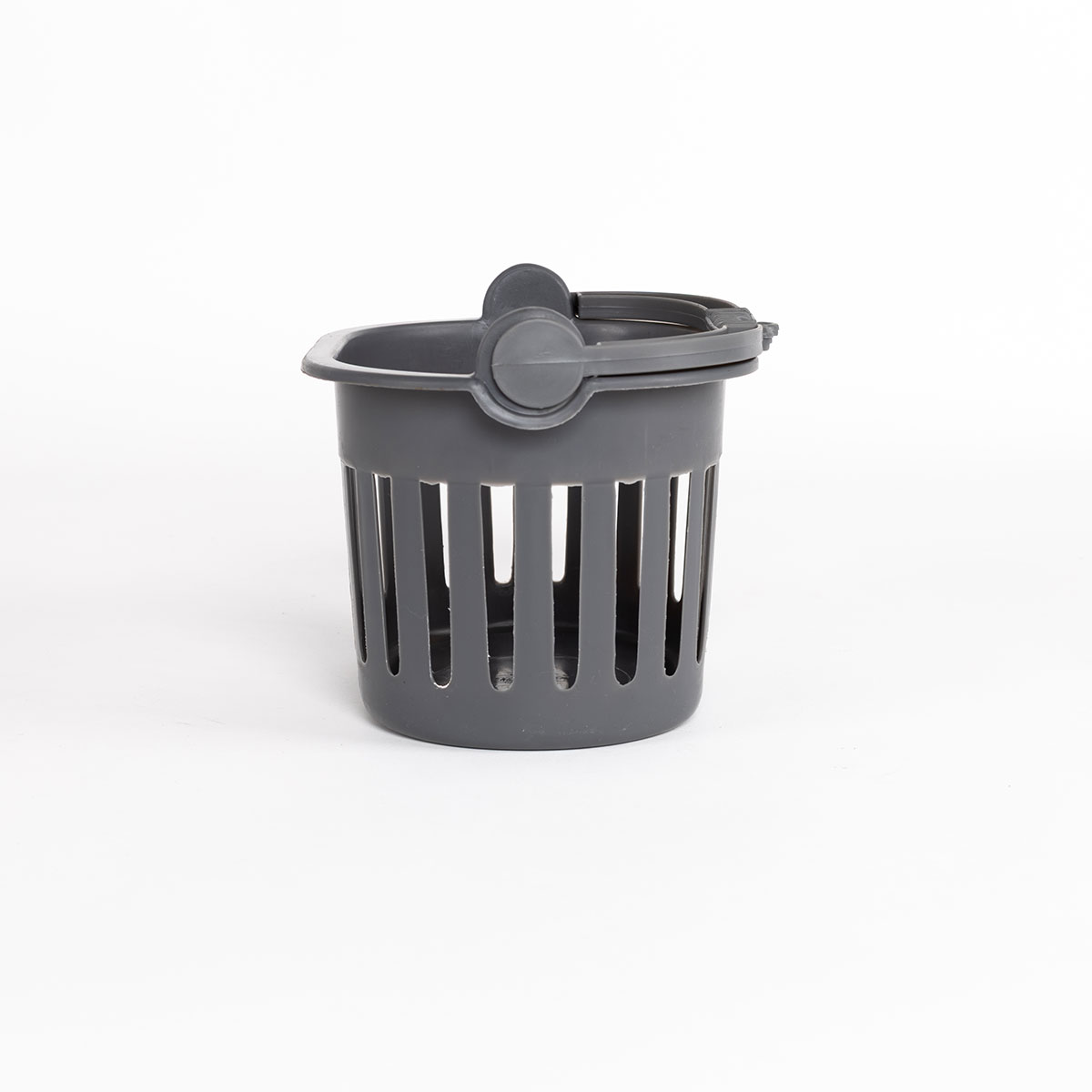 Cesto de pinzas gris