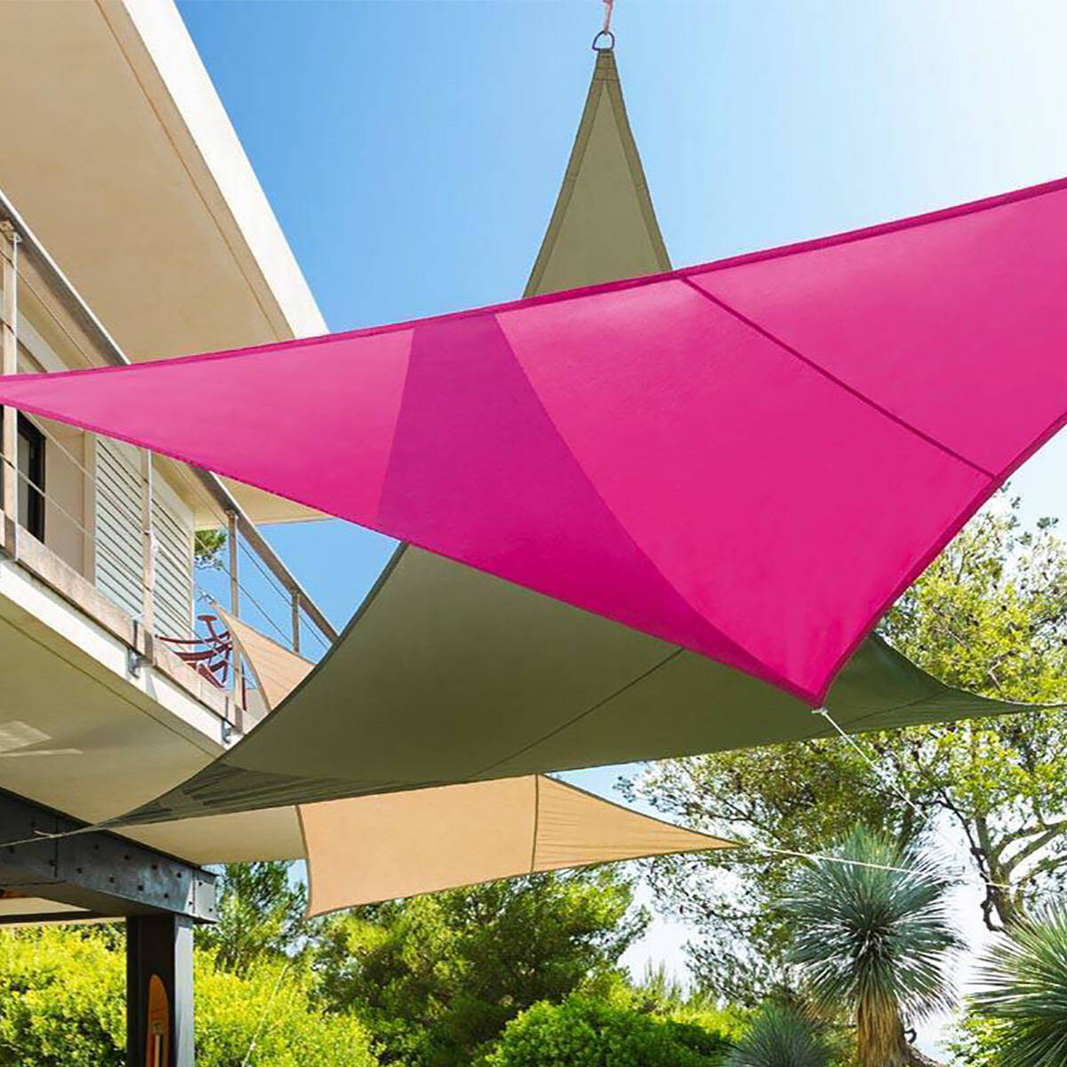 Toldo Solar Curacao Triangular 3x3M