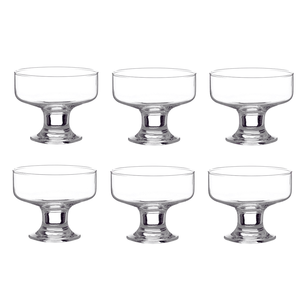 Conjunto de 6 Taças de Gelado Ice Ville