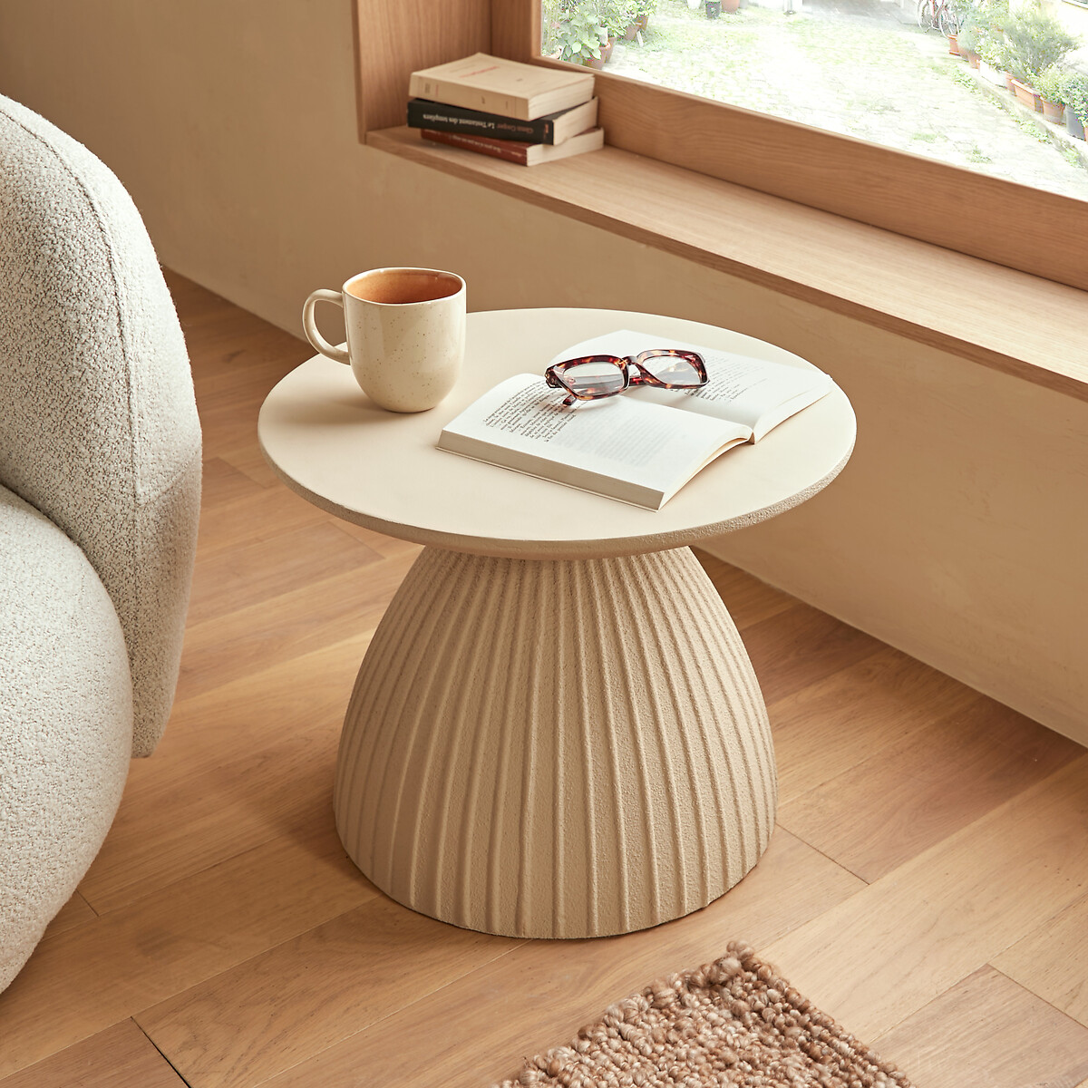Mesa de centro FLYS marfil