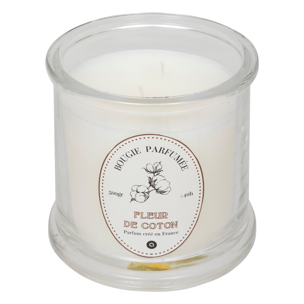 Vela perfumada HAPO flor de algod&oacute;n 500gr
