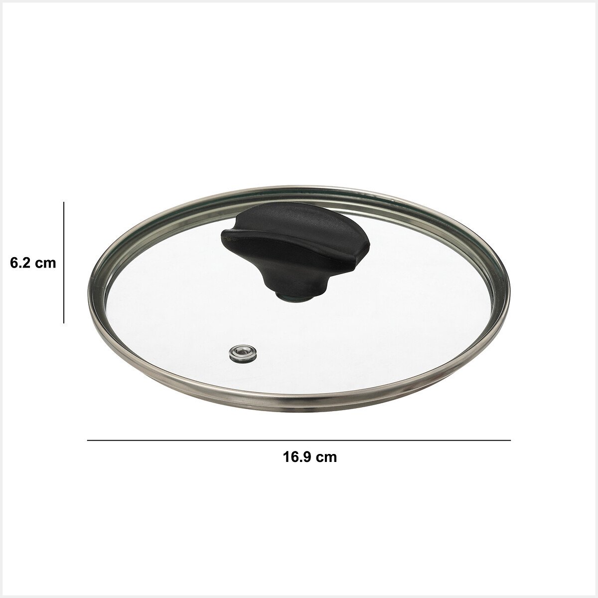 Tapa De Vidrio P/Cacerola 16Cm