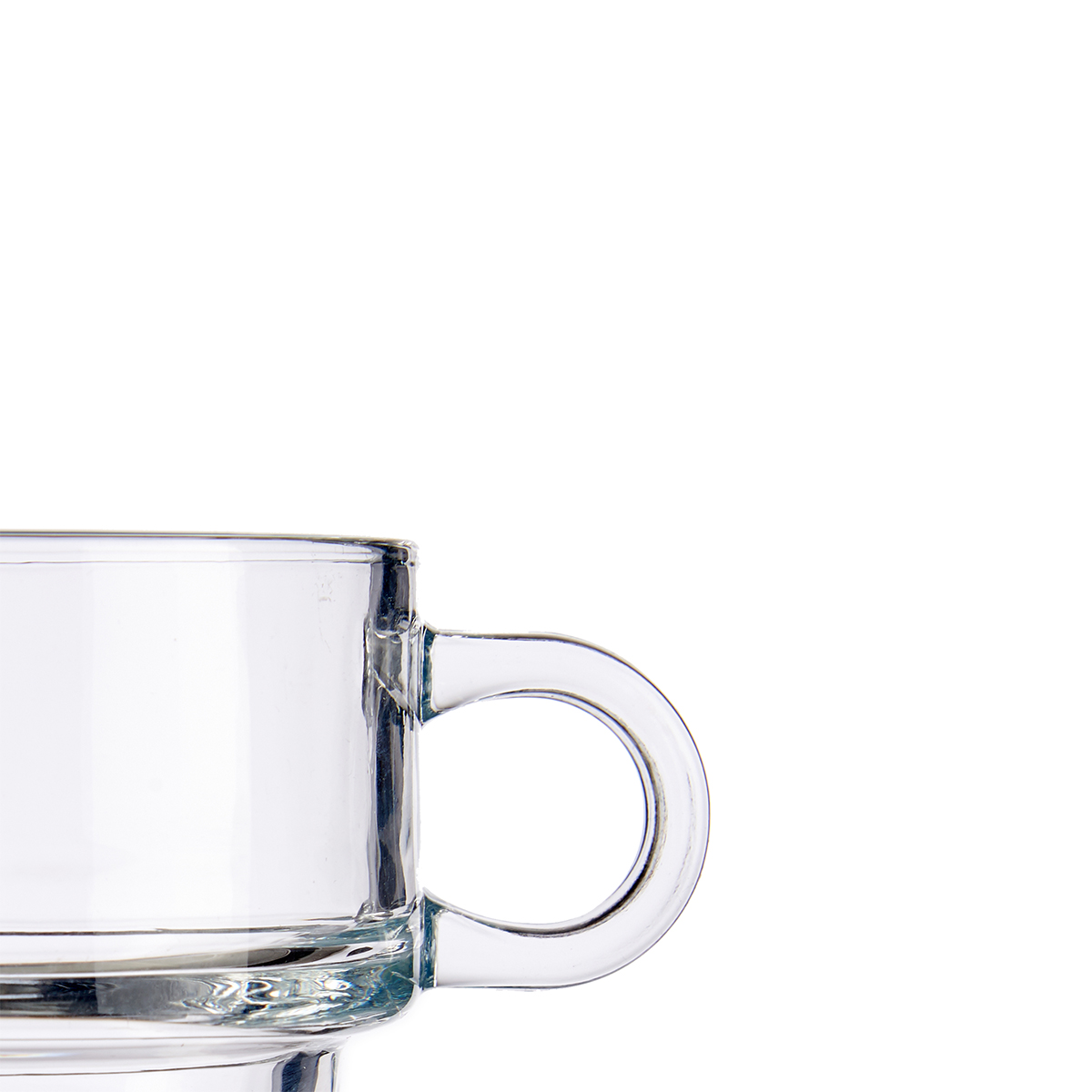 Taza De Vidrio Apilable 26Cl