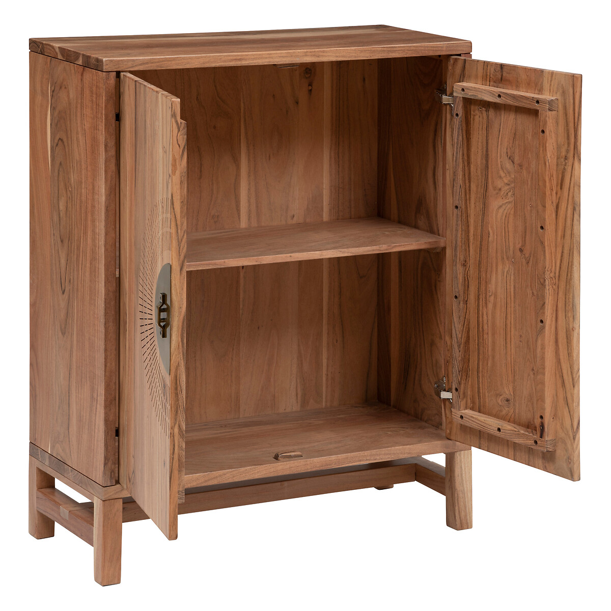 Mueble C/2 Puertas Marrón 80x35x101.5Cm