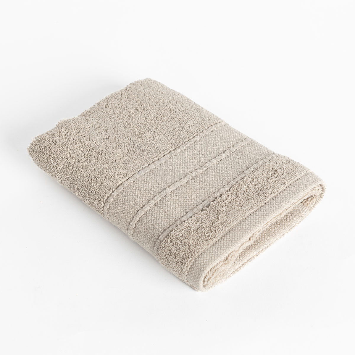 Toalla de mano ESSENZA marrón claro 50x90cm