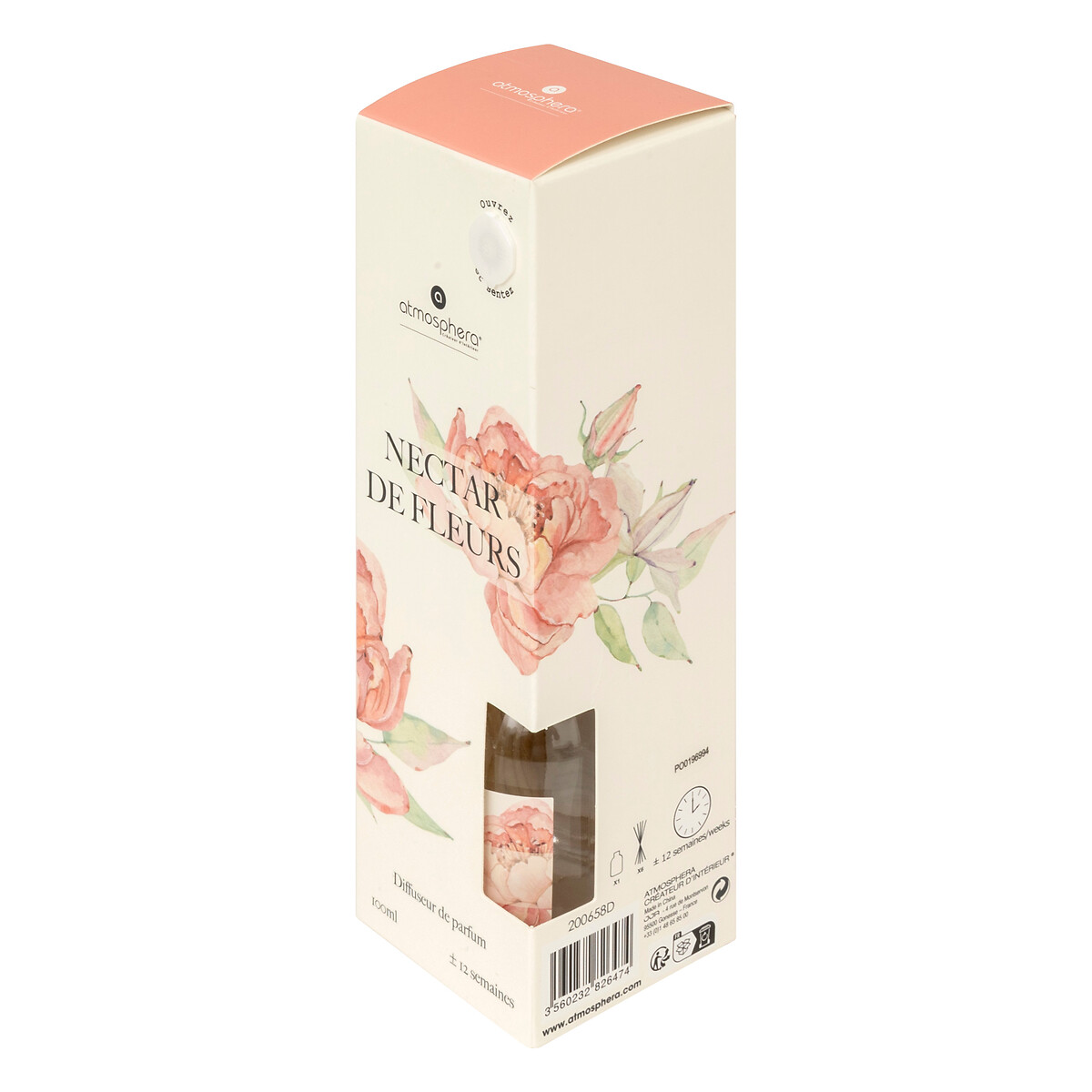 Ambientador Frasco De Vidrio 100 Ml