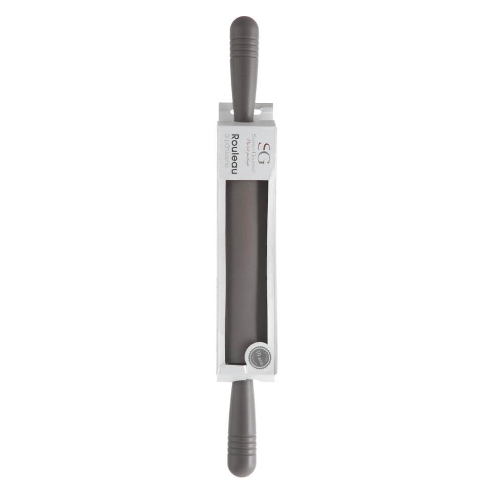 Rolo De Cozinha Em Silicone Cinza 46,5cm