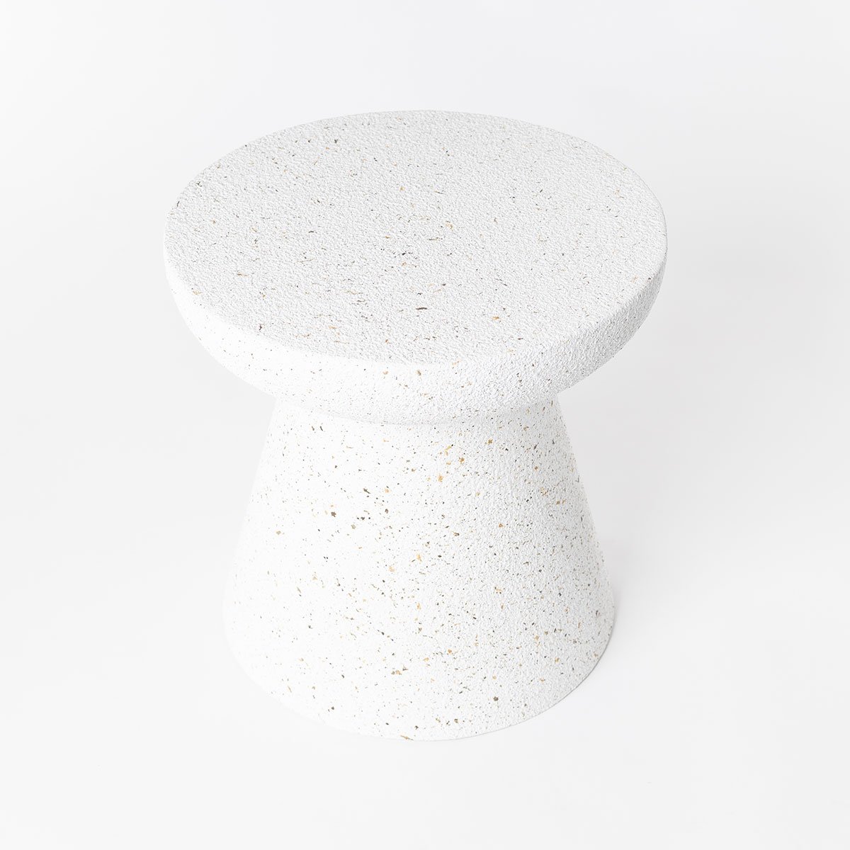 Mesa auxiliar blanca 40cm