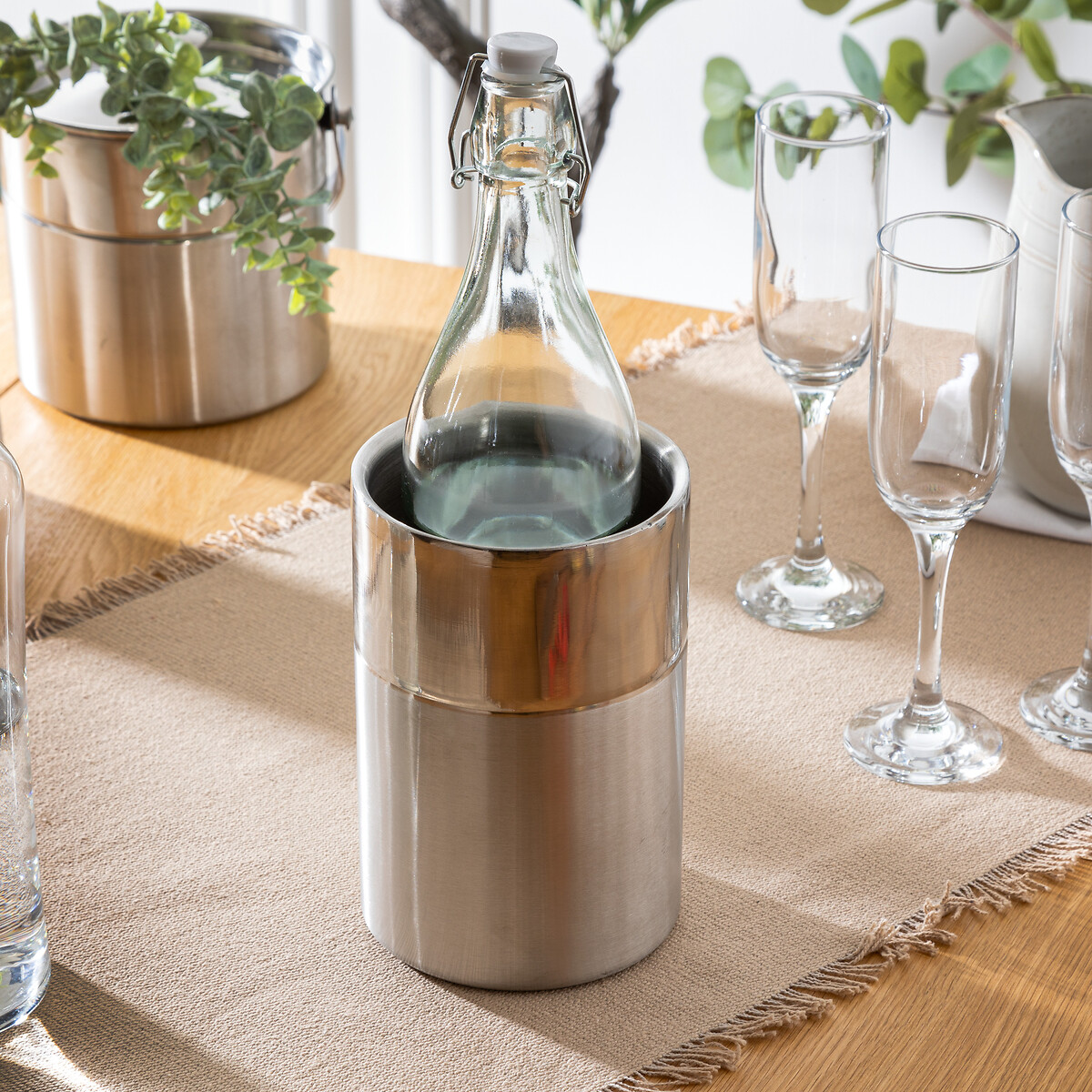 Enfriador De Botellas Inoxidable 12Cm