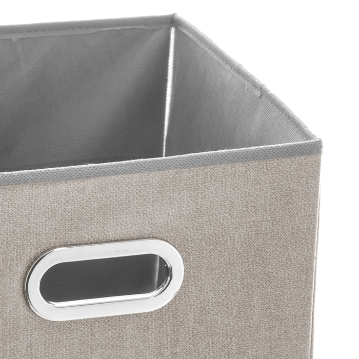 Caja De Almacenaje De Tnt Beige 31x31Cm