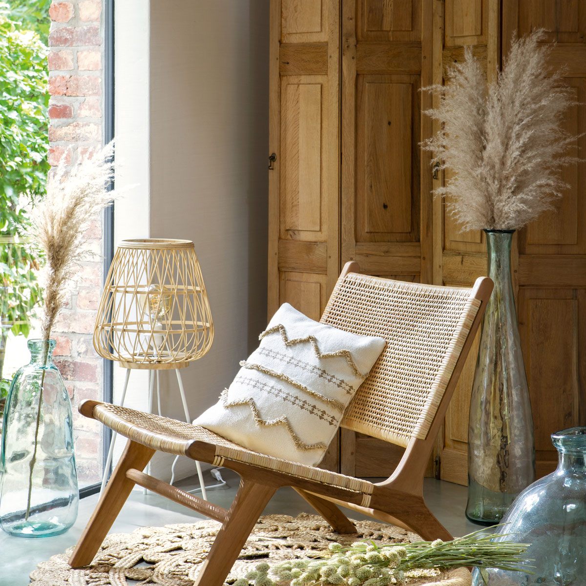 Sillón Timor Poesie De Ratán 65x80x71Cm