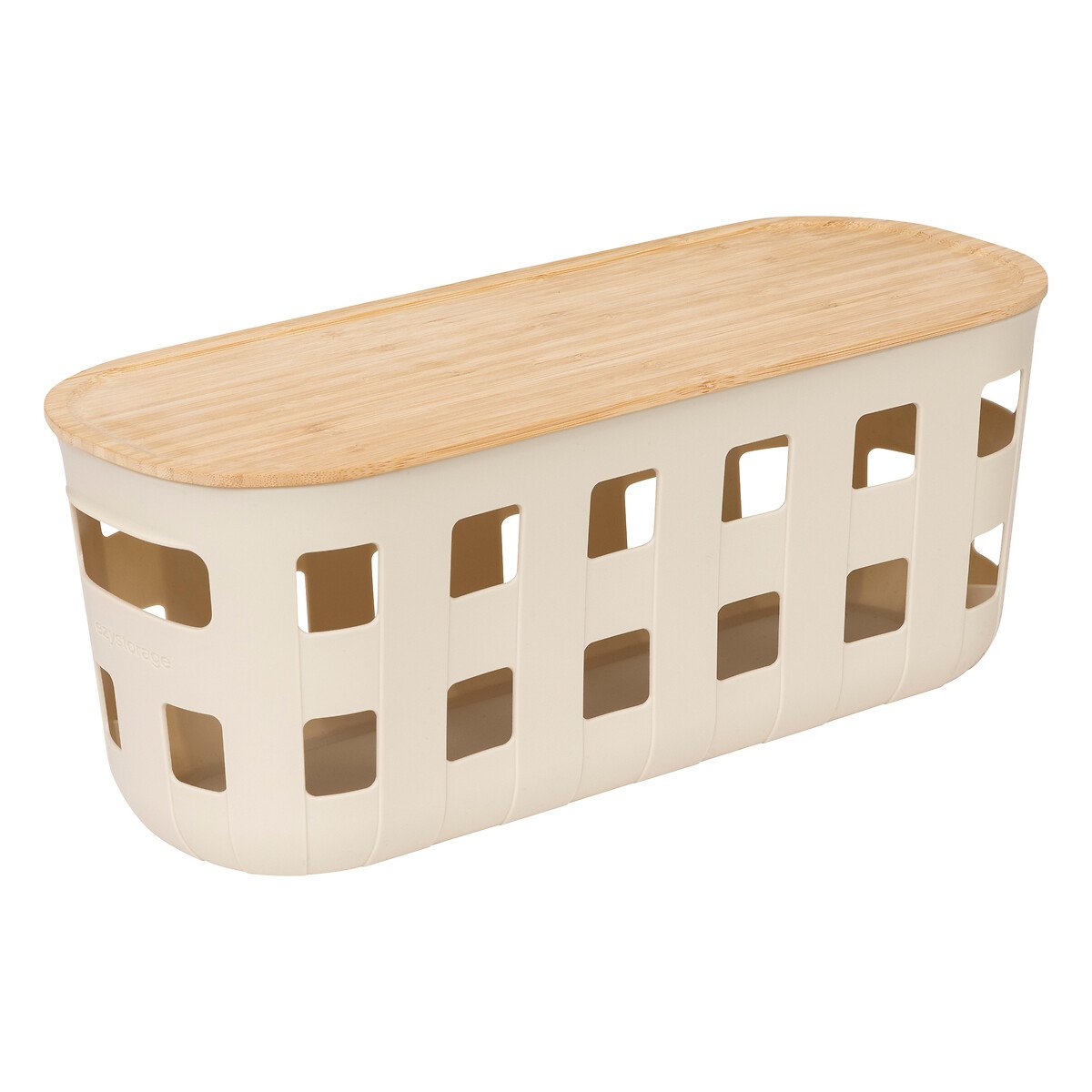 Cesto para ropa con tapa HARMONY beige 5.65L