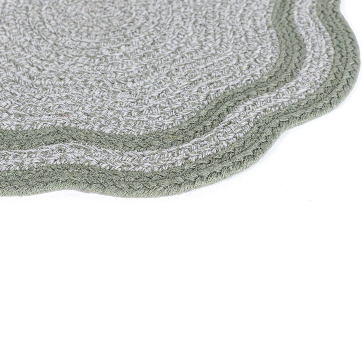 Mantel individual AVELINE verde D38cm