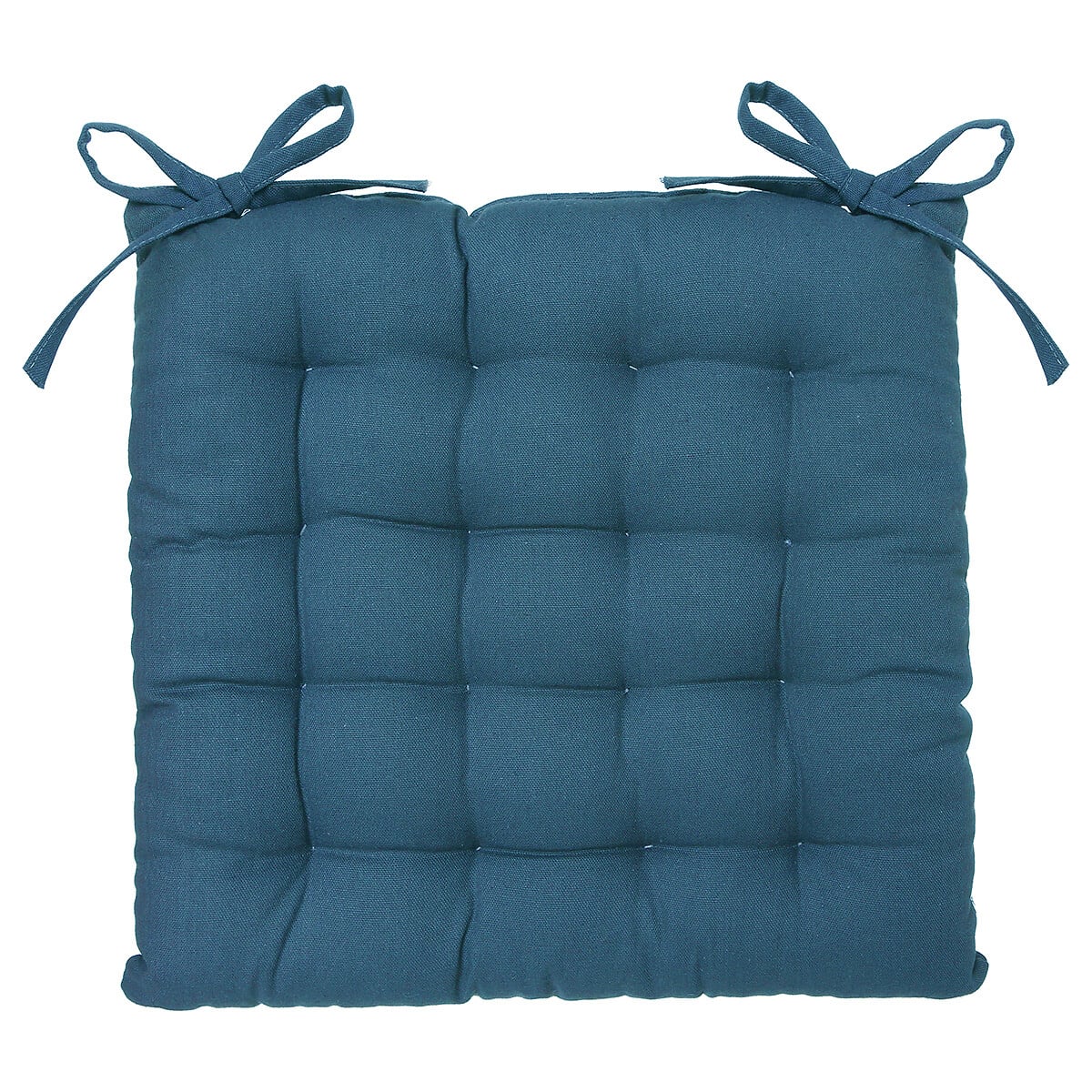 Coxim Azul Em Algod&atilde;o 38x38cm