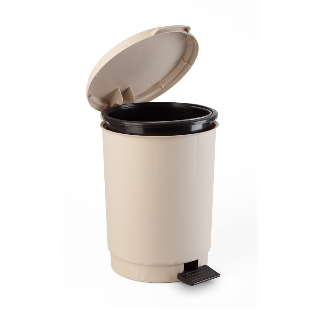 Cubo De Basura P/Baño Con Pedal 6L