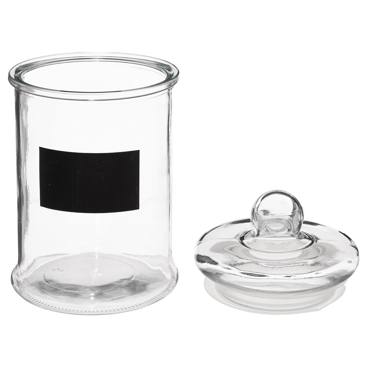 Tarro Vidrio C/Etiqueta Pizarr&oacute;n 1.2L 