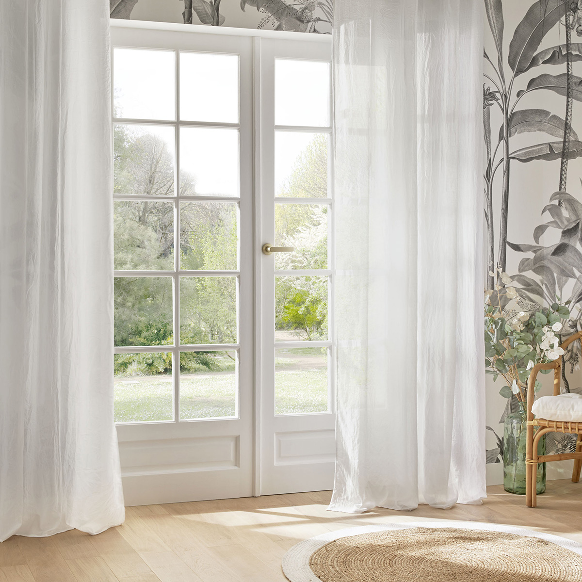 Cortina Paxta Blanco 130x240cm