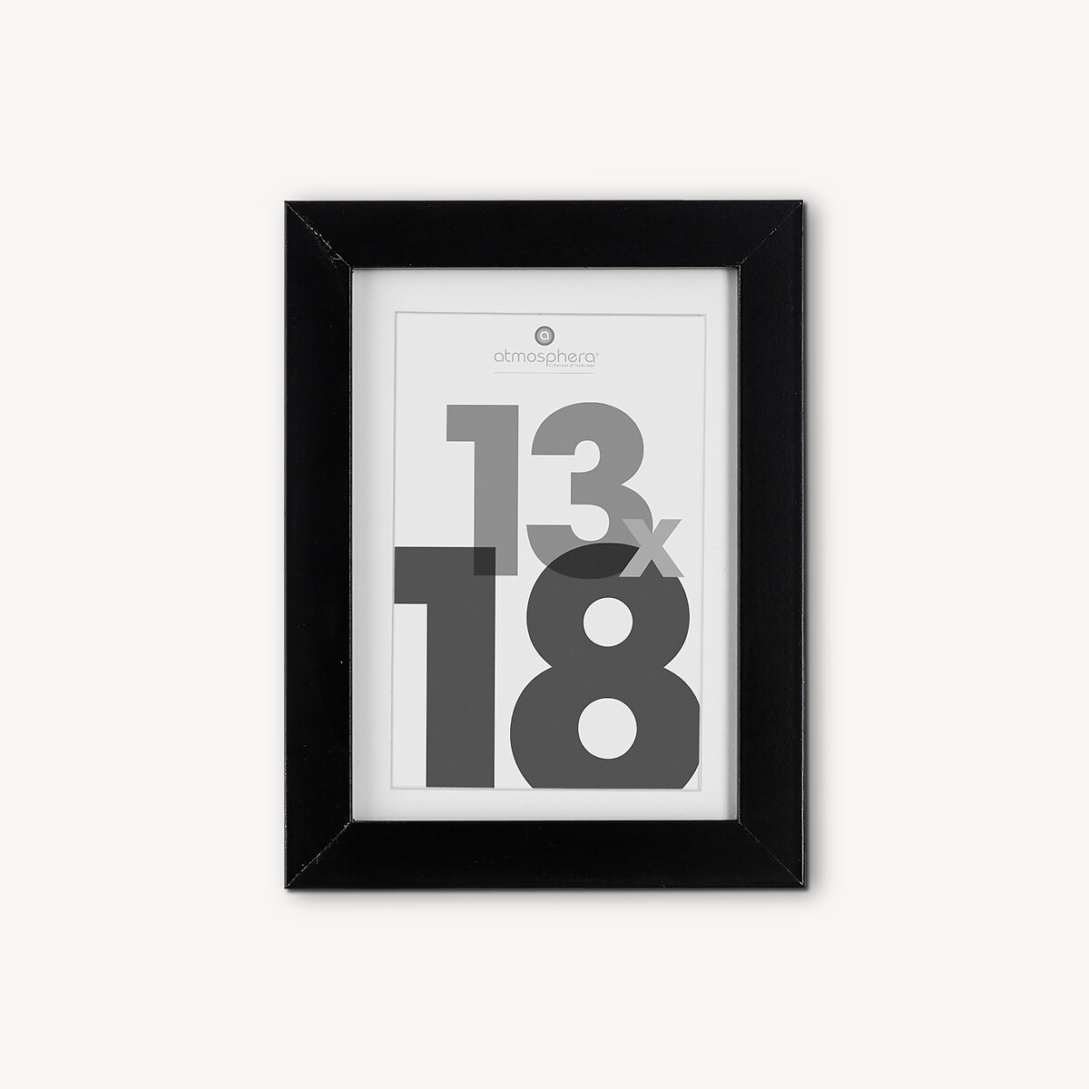 Portarretrato Eva Negro 13x18Cm