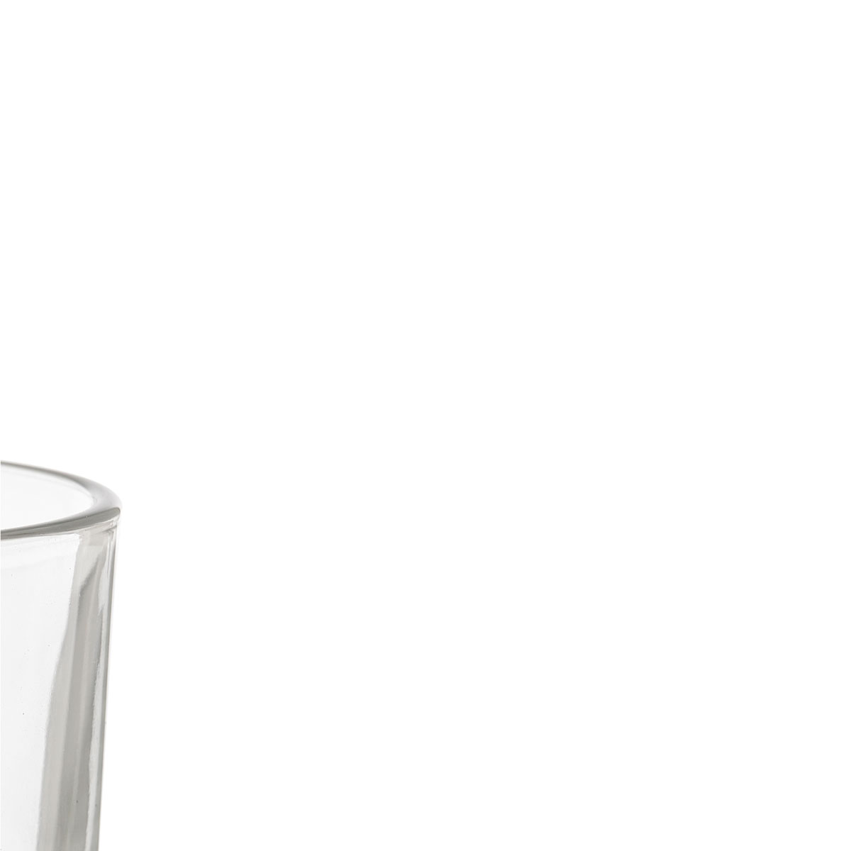 Vaso con rayas de vidrio 370ml