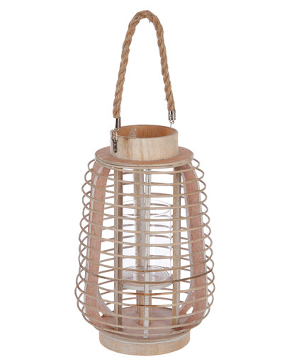 Farol De Ratán 22x33Cm