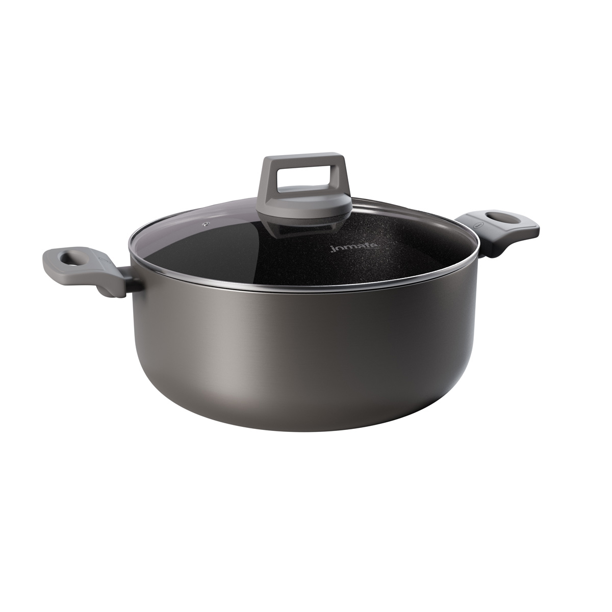 Cacerola Chicago C/Tapa De Vidrio 28Cm
