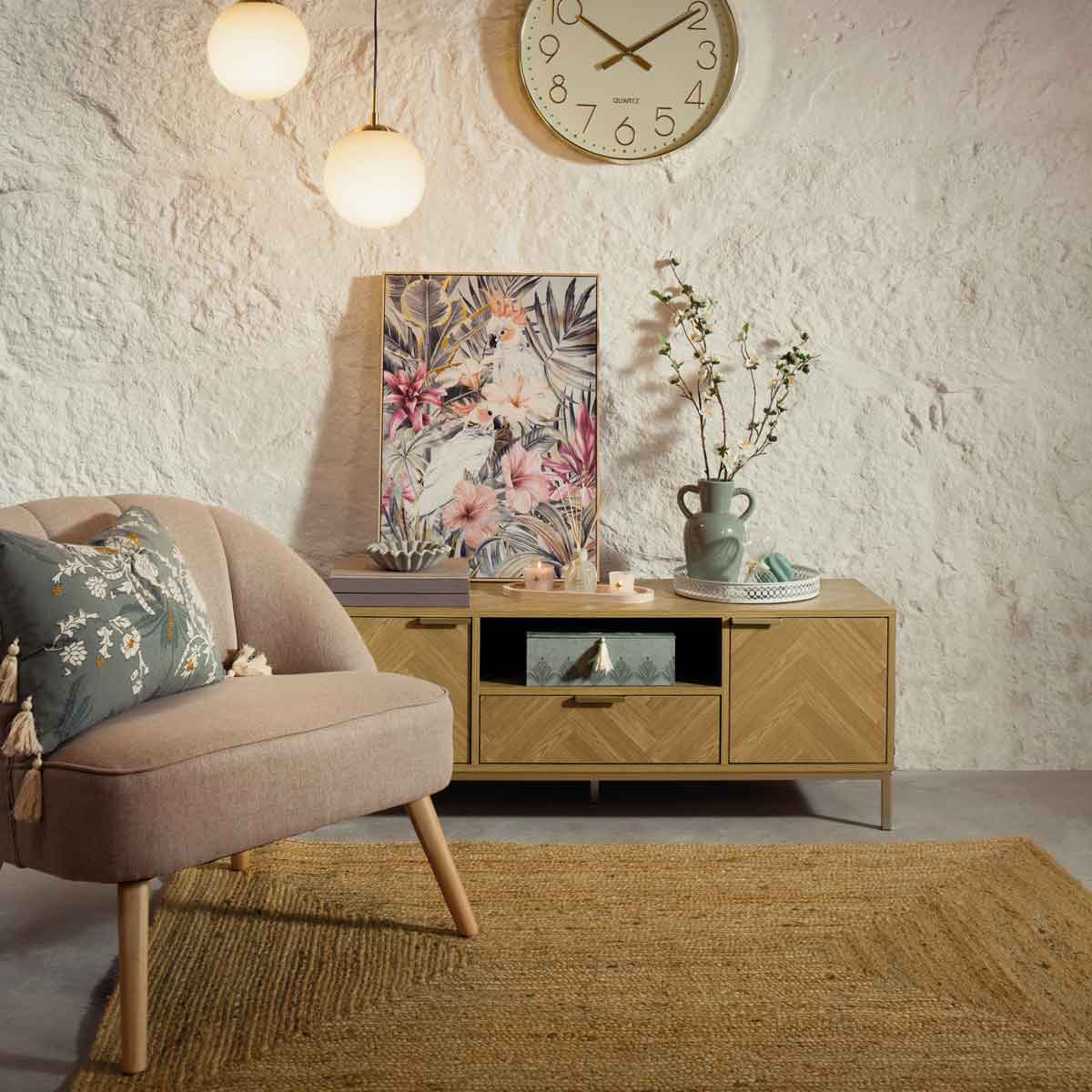 Reloj de pared LAURE 51cm