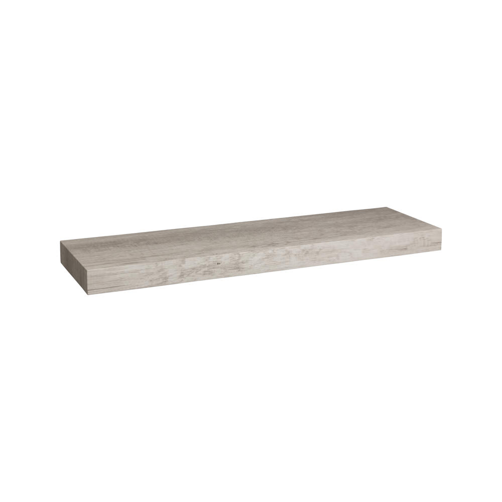 Estante Flotante Mdf Roble Gris