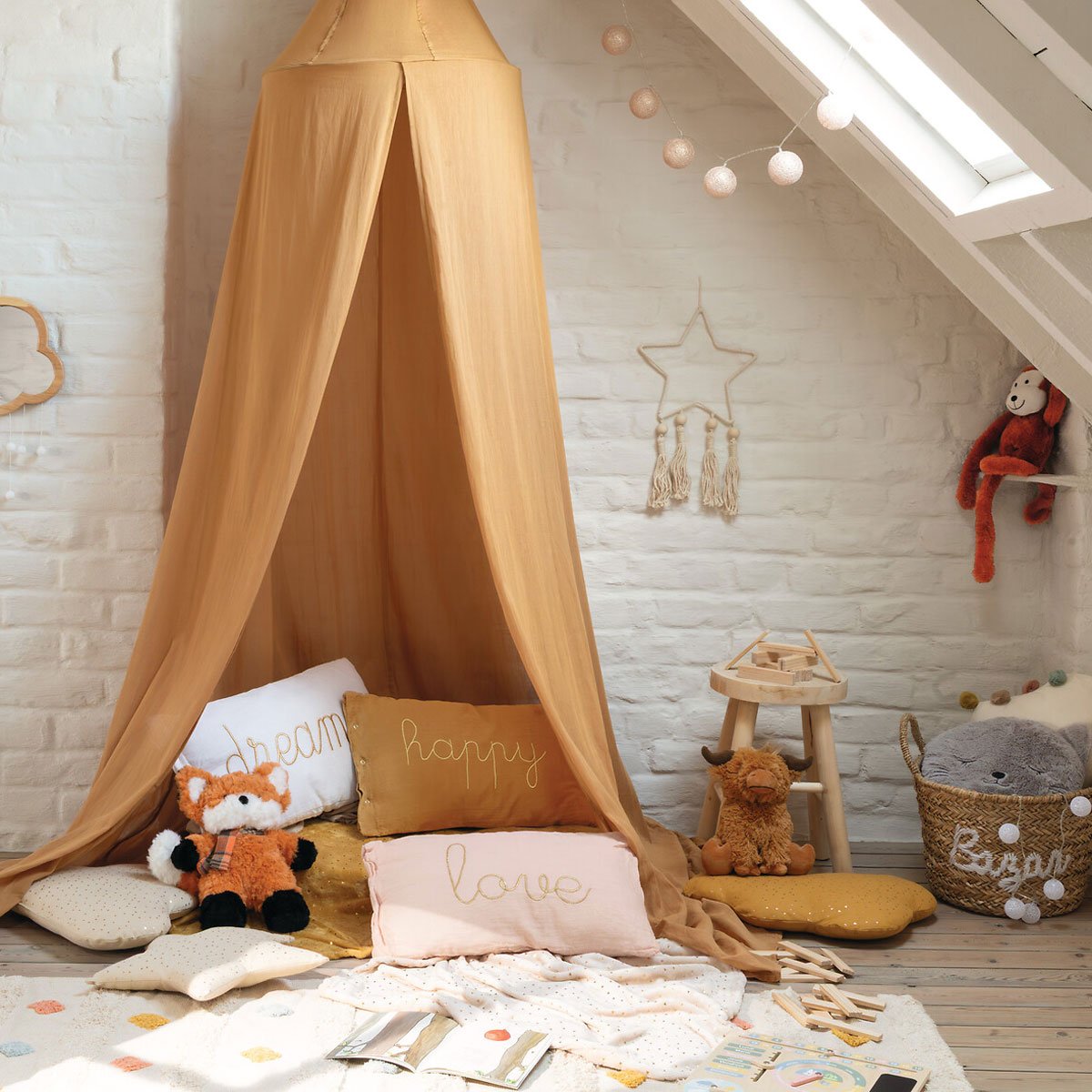 Peluche zorro  GINGER naranja